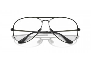 Ray-Ban RX8789 AVIATOR TITANIUM fekete - demo lencse