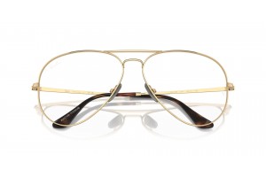 Ray-Ban RX8789 1247 AVIATOR titán világosbarna demo lencse