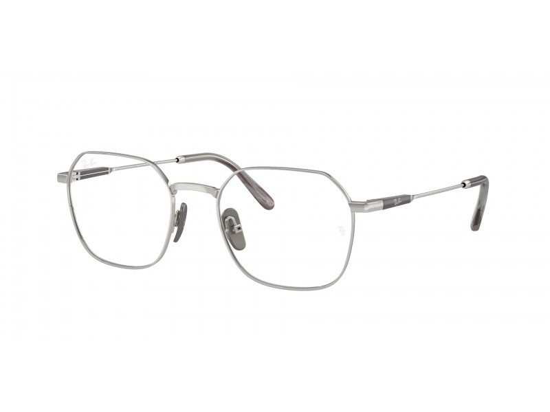 Ray-Ban RX8794 JIM TITANIUM ezüst szemüveg - demo lencse