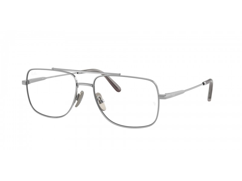 Ray-Ban RX8797 WILLIAM Titanium ezüst - demo lencse