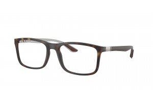 Ray-Ban RX8908 5200 Matte Havana - DEMO LENS
