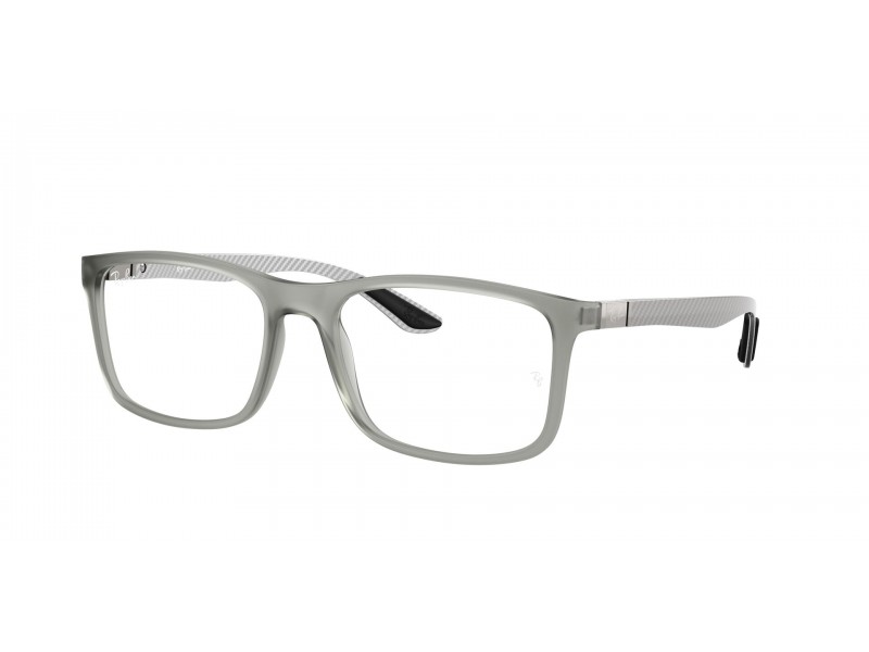 Ray-Ban RX8908 5244 Matte Transparent Grey