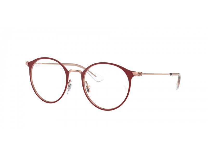 Ray-Ban RY1053 4077 bordeaux rozéarany gyermek