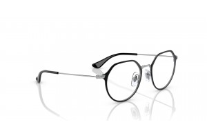 Ray-Ban RY1058 Black On Silver - demo lencse