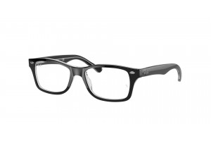 Ray-Ban RY1531 3529 fekete/átlátszó gyermek keret