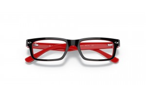 Ray-Ban RY1535 3573 Black On Red - demo lencse