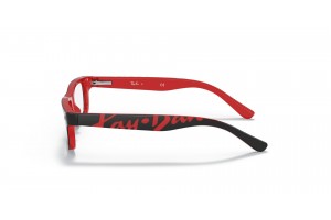 Ray-Ban RY1535 3573 Black On Red - demo lencse