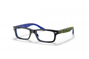 Ray-Ban RY1535 Dark Grey On Blue - gyerek keret