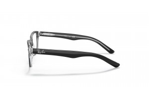 Ray-Ban RY1555 3529 fekete-áttetsző gyermek