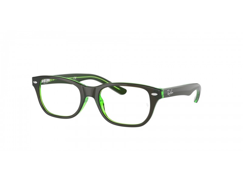 Ray-Ban RY1555 Brown On Green Fluo gyermek keret