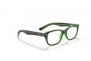 Ray-Ban RY1555 Brown On Green Fluo gyermek keret