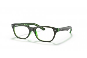 Ray-Ban RY1555 Brown On Green Fluo gyermek keret