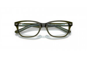 Ray-Ban RY1555 3946 Top Green & Orange — Light Blue demo lencse