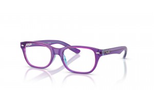 Ray-Ban RY1555 3997 Transparent Violet & Light Blue