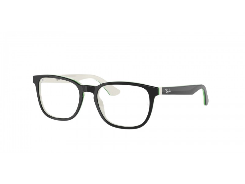Ray-Ban RY1592 3820 Black On White - gyermek