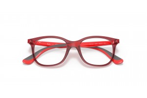 Ray-Ban RY1604 Transparent Red - demo lencse