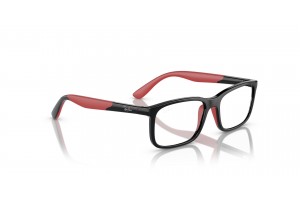 Ray-Ban RY1621 3928 Black On Red gyerek szemüveg