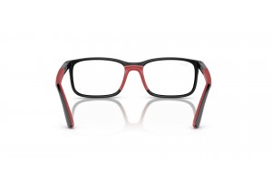 Ray-Ban RY1621 3928 Black On Red gyerek szemüveg