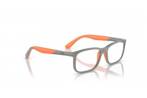 Ray-Ban RY1621 Grey On Orange gyermek szemüveg (DEMO LENS)