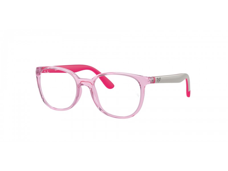 Ray-Ban RY1631 3976 Transparent Pink gyerek keret – demo lencse