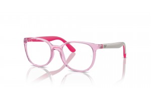 Ray-Ban RY1631 3976 Transparent Pink gyerek keret – demo lencse