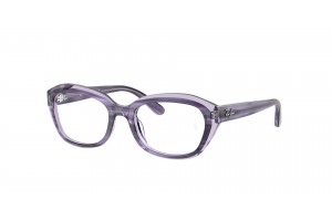 Ray-Ban RY1636 Striped Violet gyermek átlátszó lila