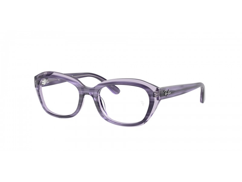 Ray-Ban RY1636 Striped Violet gyermek átlátszó lila