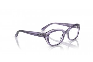 Ray-Ban RY1636 Striped Violet gyermek átlátszó lila