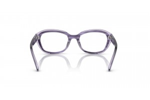 Ray-Ban RY1636 Striped Violet gyermek átlátszó lila
