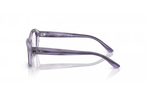 Ray-Ban RY1636 Striped Violet gyermek átlátszó lila