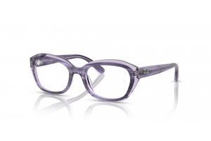 Ray-Ban RY1636 Striped Violet gyermek átlátszó lila