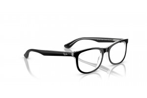 Ray-Ban RY1642 3529 fekete-áttetsző gyermek keret