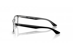 Ray-Ban RY1642 3529 fekete-áttetsző gyermek keret