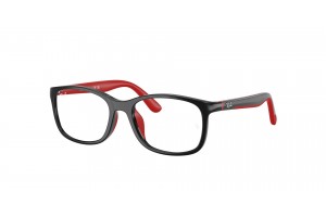 Ray-Ban RY1644 3928 Black On Rubber Red - gyerek keret