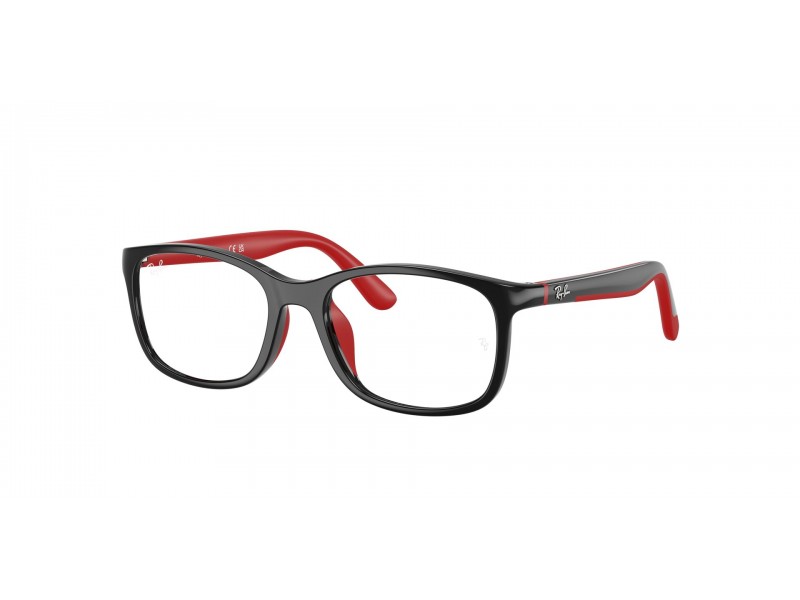 Ray-Ban RY1644 3928 Black On Rubber Red - gyerek keret