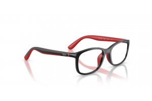 Ray-Ban RY1644 3928 Black On Rubber Red - gyerek keret