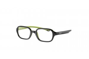 Ray-Ban RY9074V 3882 - Black On Green (demo)