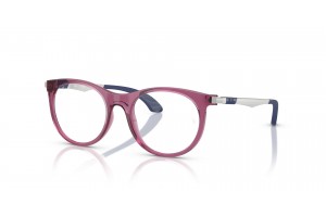 Ray-Ban RY9082V 7504 átlátszó lila gyerek keret