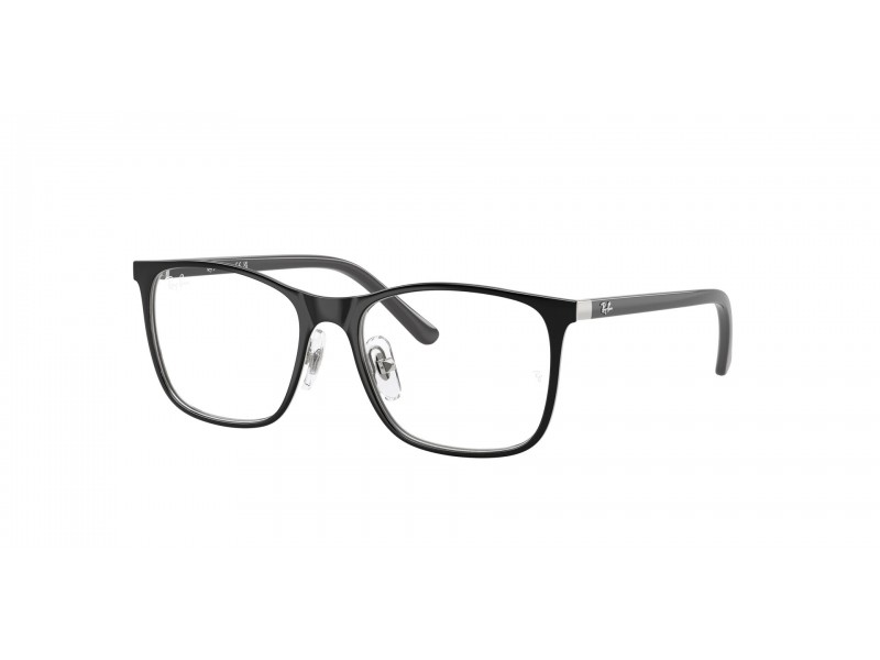 Ray-Ban RY9551V 4064 Black On Silver - DEMO LENS