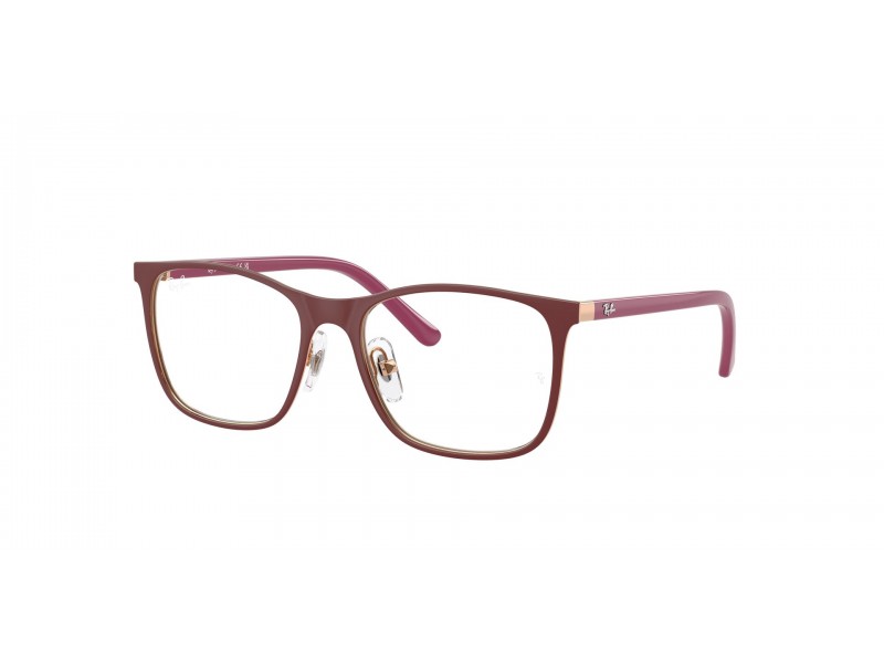 Ray-Ban RY9551V 4077 Bordeaux Rose Gold – DEMO LENS