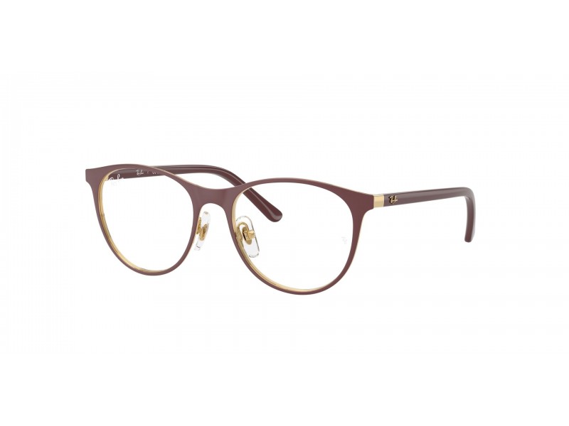 Ray-Ban RY9552V Dark Red On Arista Gold - demo lencse