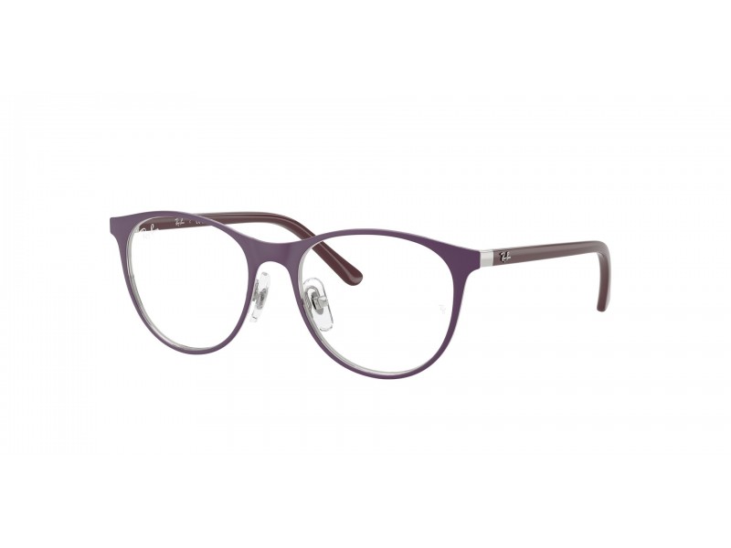 Ray-Ban RY9552V Matte Violet On Silver - DEMO