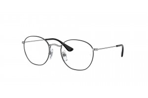 Ray-Ban RY9572V 4064 JUNIOR ROB Black On Silver DEMO LENS szemüveg