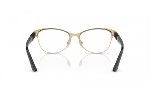 VERSACE VE1233Q 1366 női szemüveg fekete/pale gold (demo)