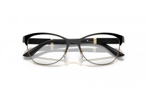 VERSACE VE1233Q 1366 női szemüveg fekete/pale gold (demo)