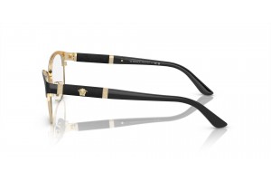 VERSACE VE1233Q 1366 női szemüveg fekete/pale gold (demo)