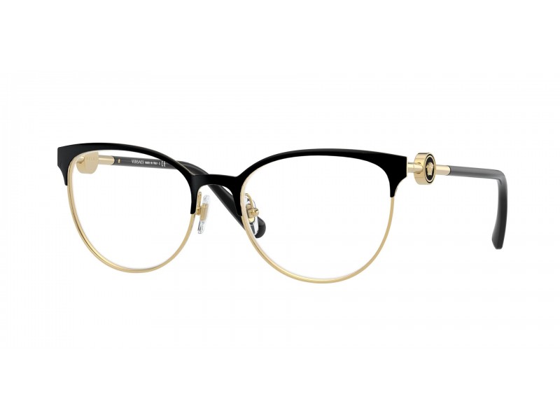 Versace VE1271 női fekete/arany szemüveg