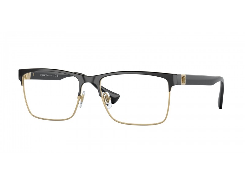 Versace VE1285 1443 fekete szemüveg (demo lencse)