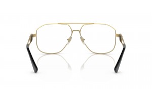 VERSACE VE1287 1443 Black/Gold szemüveg (demo lencse)