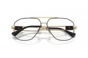 VERSACE VE1287 1443 Black/Gold szemüveg (demo lencse)